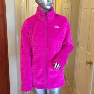 THE NORTH FACE | Hot Pink Faux Fur Jacket